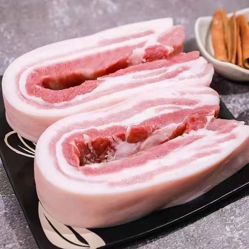 【拍8斤送2斤到手10斤】顺丰农家精选土猪带皮五花肉±0.2斤红烧爆炒非牛肉