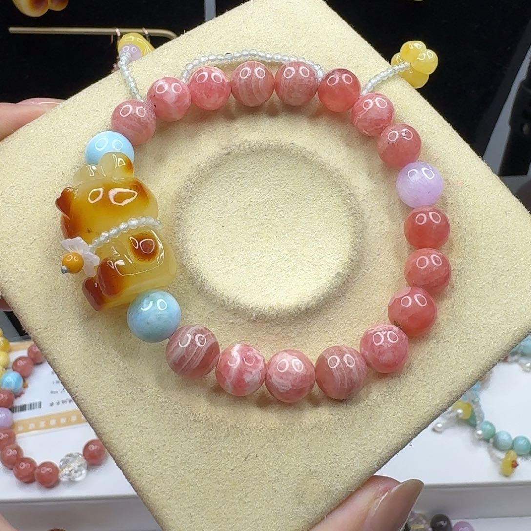 琥珀手链未镶嵌琥珀手串