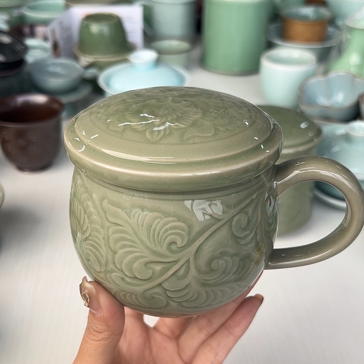 小米茶器龙泉青瓷