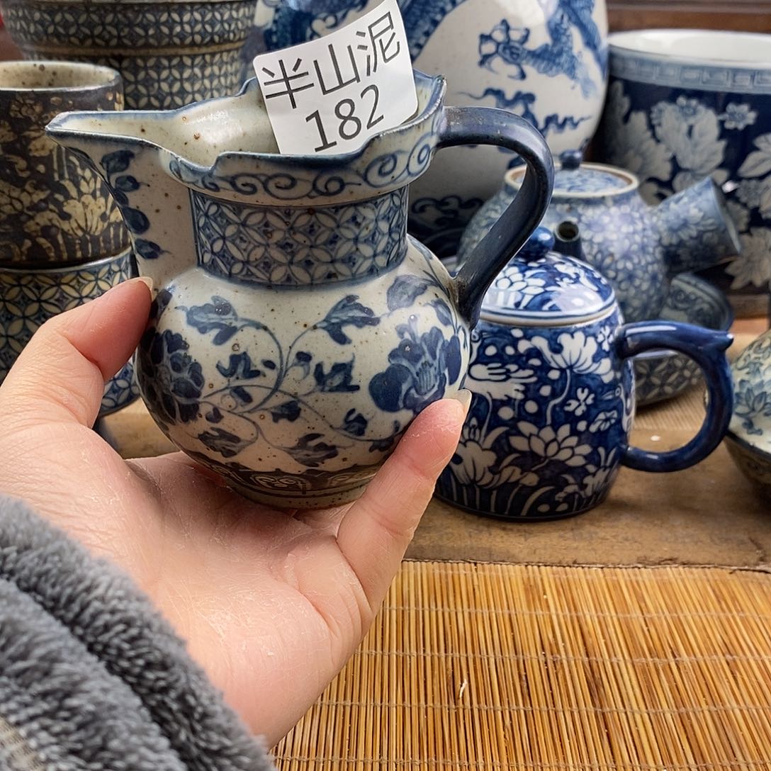 软*甲手工手绘青花陶瓷