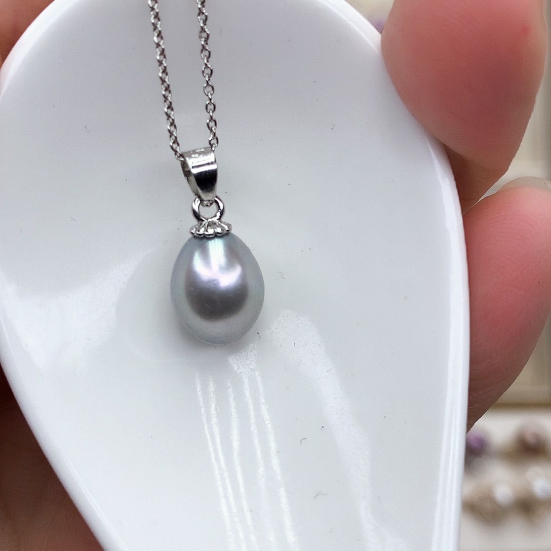 淡水珍珠吊坠(不含链)合金