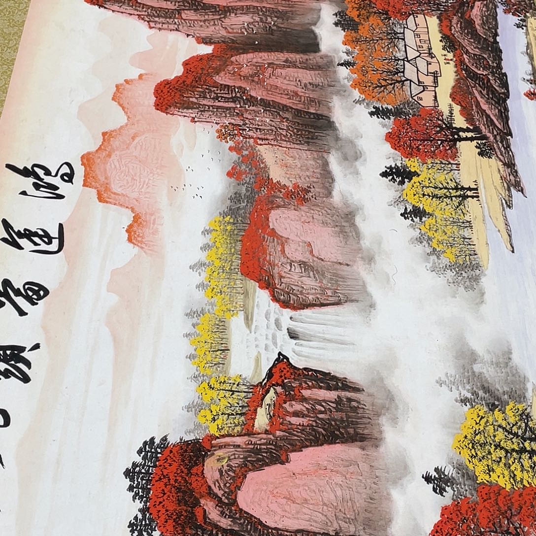 国画老师手笔手绘作品n