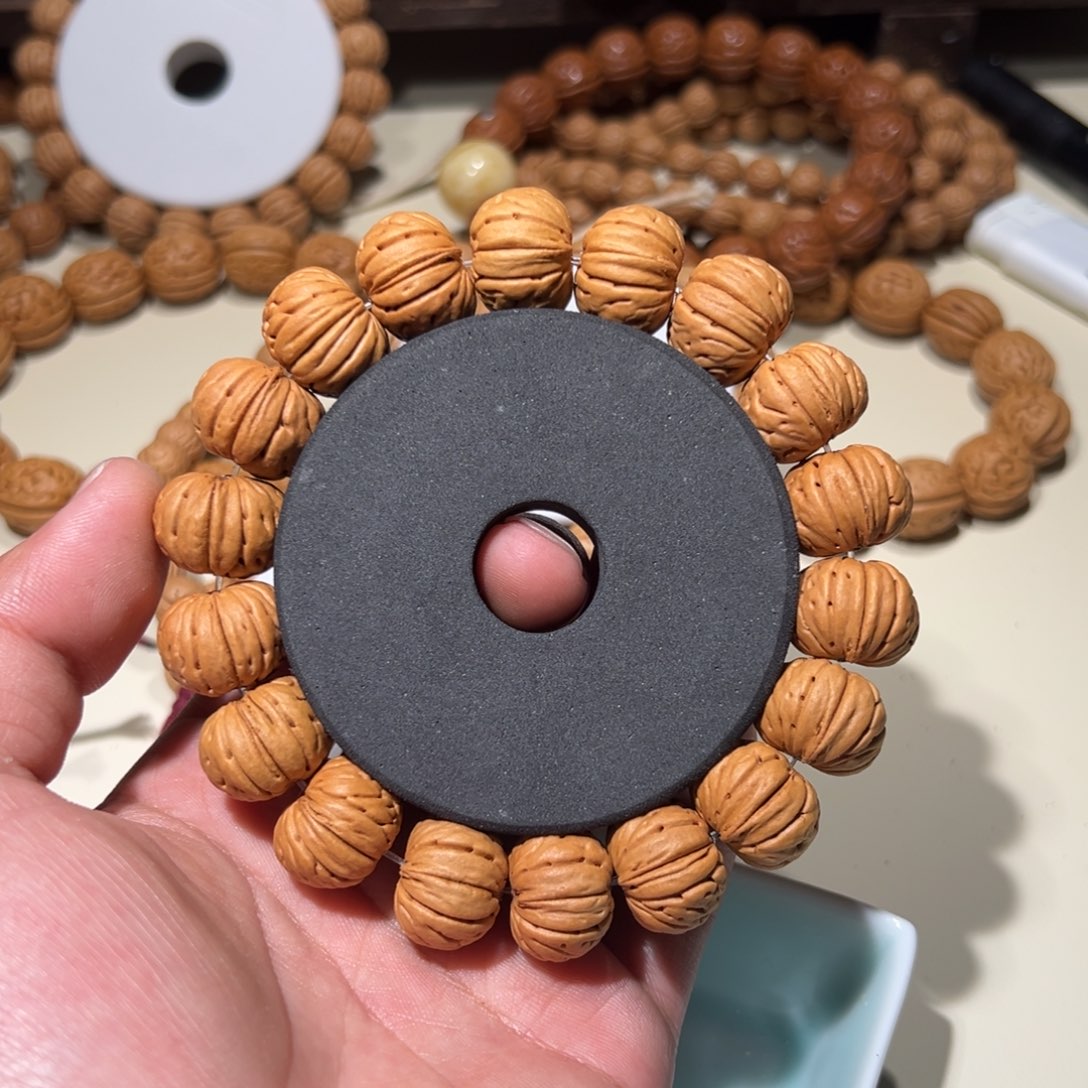 桃核吊坠桃核纽扣尺寸17