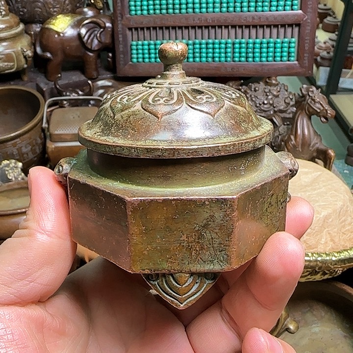 铜器办公室茶室摆件