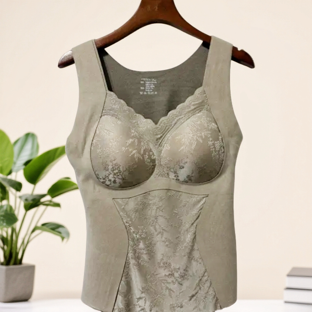 976【王公子专属】新国风轻奢收副乳护肚无痕保暖背心冬季百搭