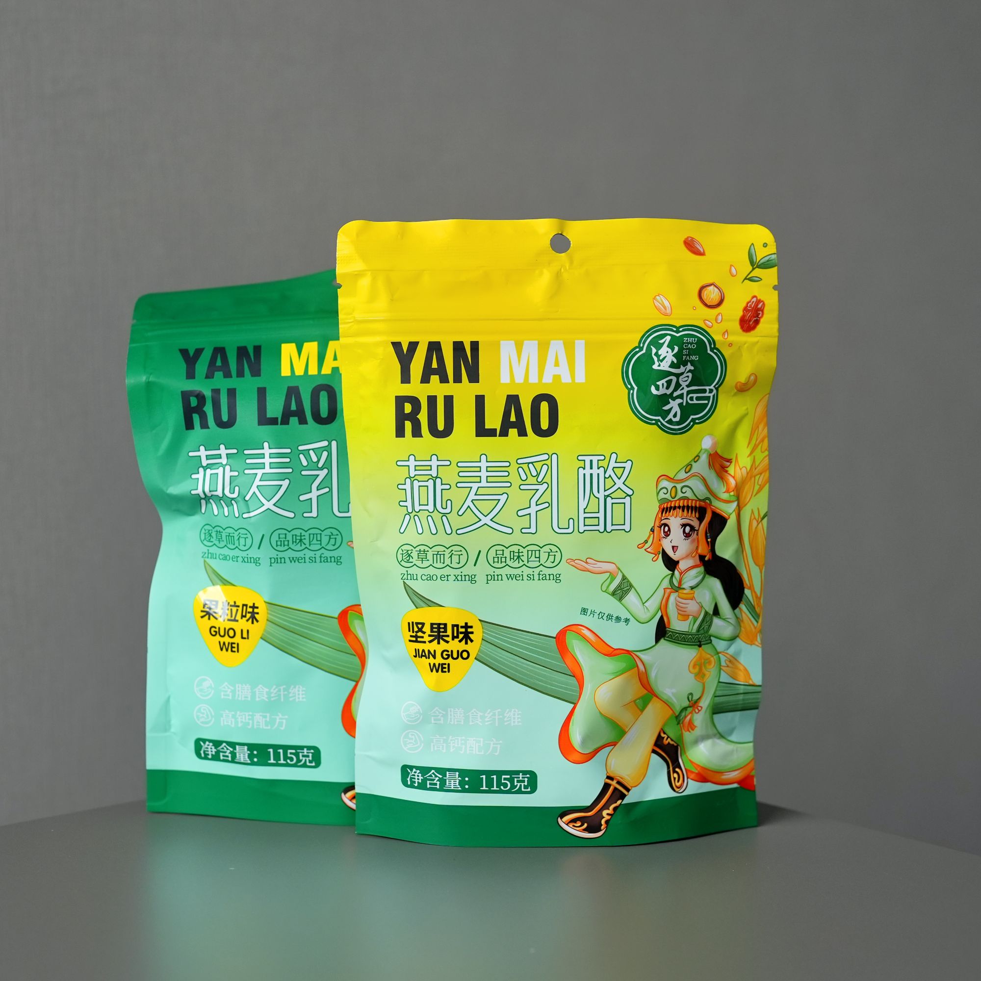 FL 三角燕麦乳酪  牛奶高钙 清甜软糯  115克