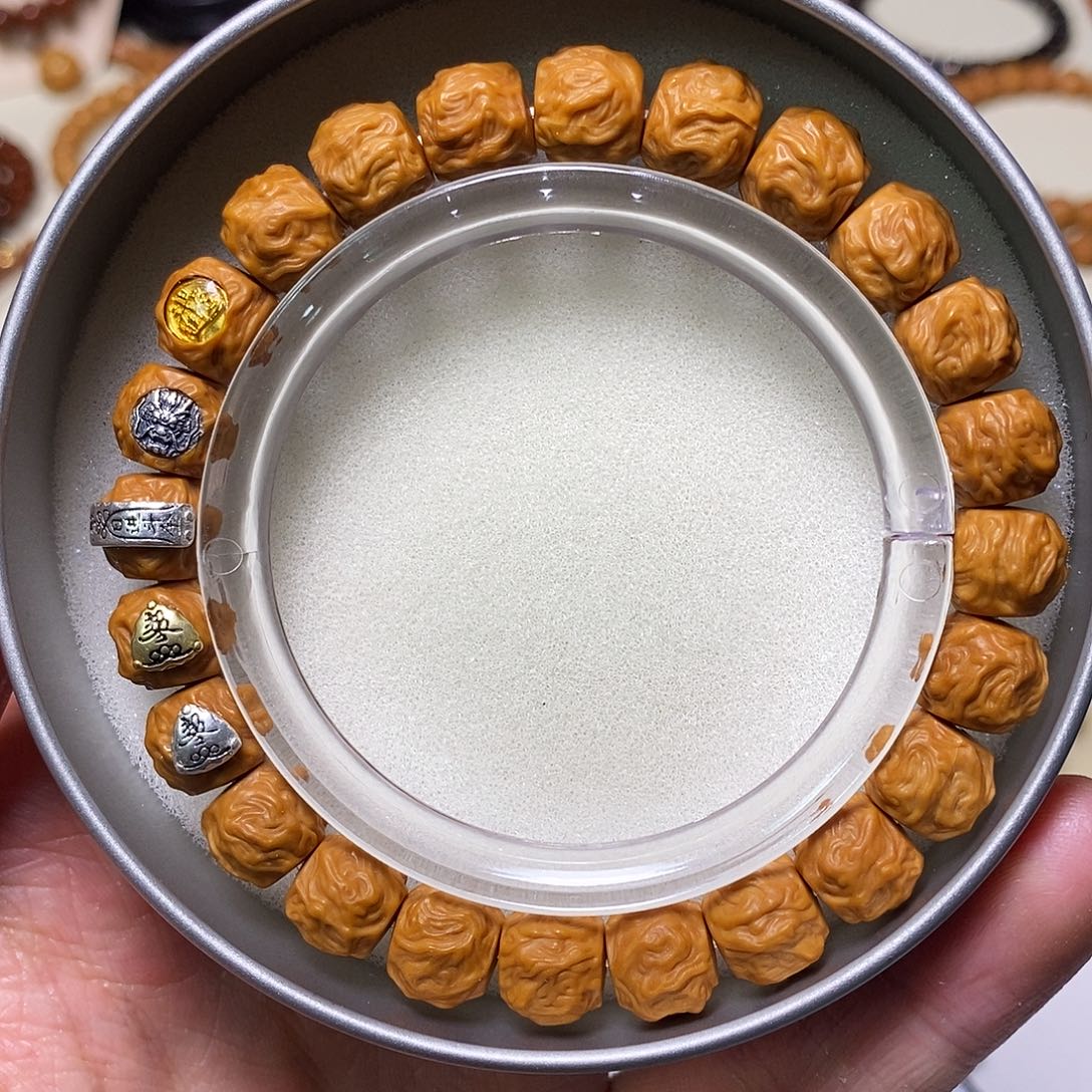 猴头核桃手串全品五标款龙蛇之变 尺寸10左右 馒头料