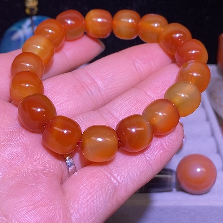 玛瑙/玉髓未镶嵌颈饰