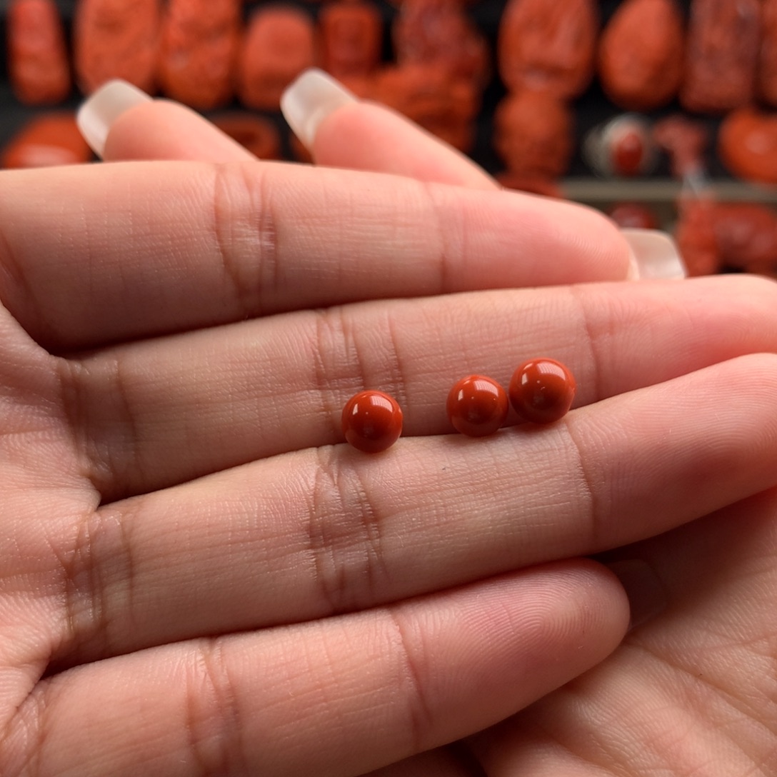 南红玛瑙圆珠6+未镶嵌兰****行