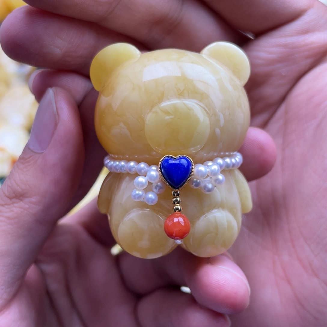 琥珀未镶嵌裸石蜜蜡