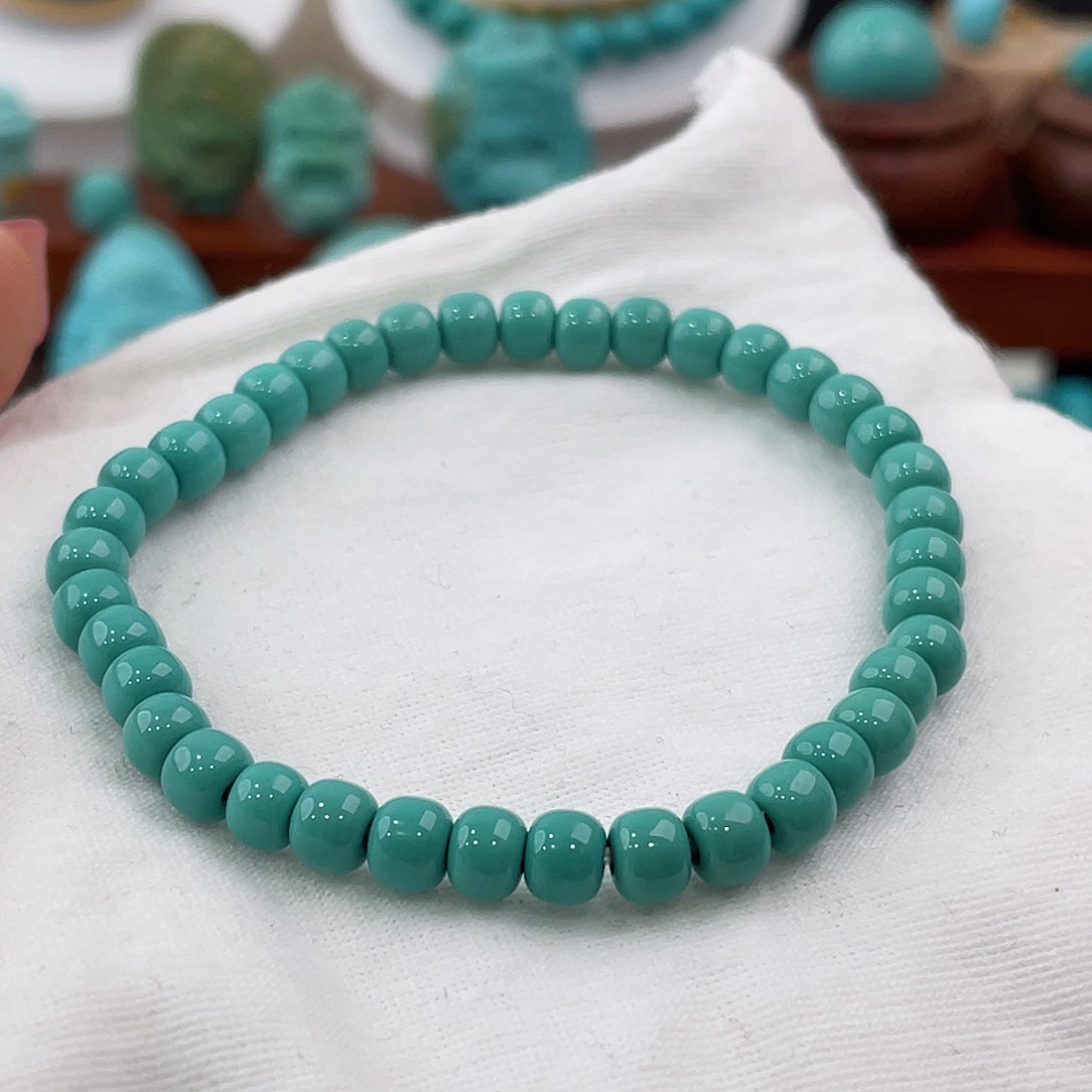 未镶嵌绿松石珠宝奇石