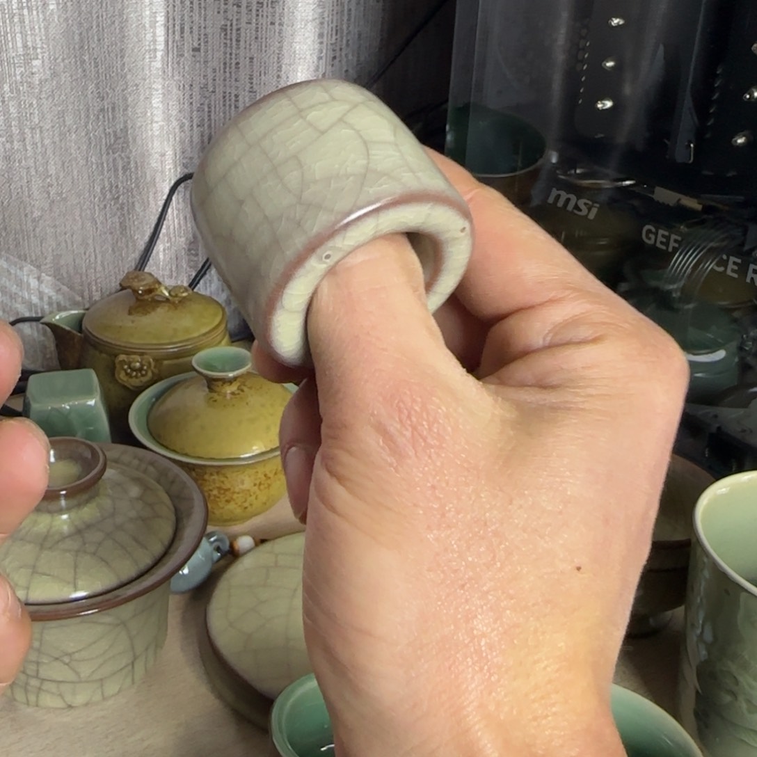 小金茶器青瓷茶具