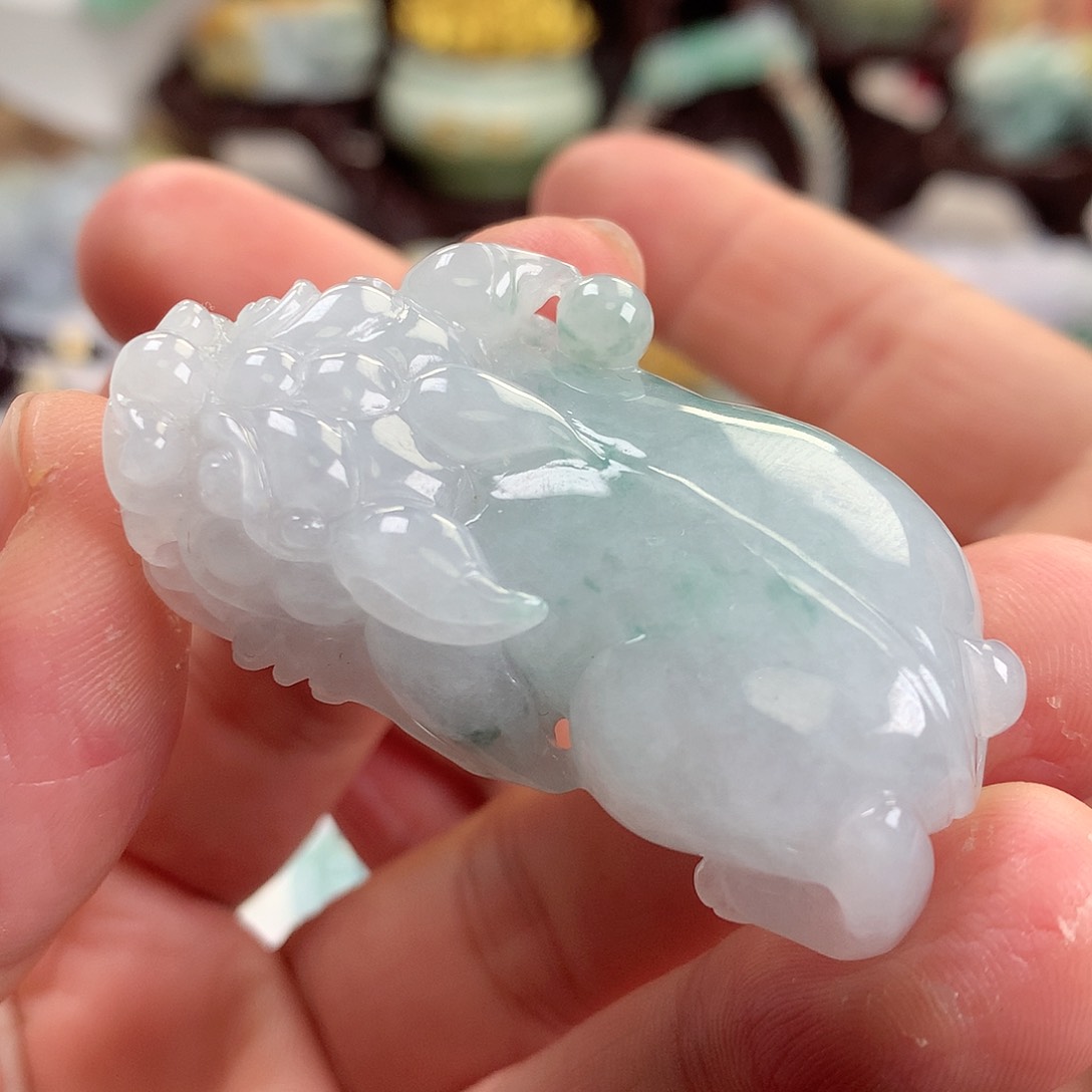 【闪购商品】翡翠颈饰未镶嵌翡翠貔貅