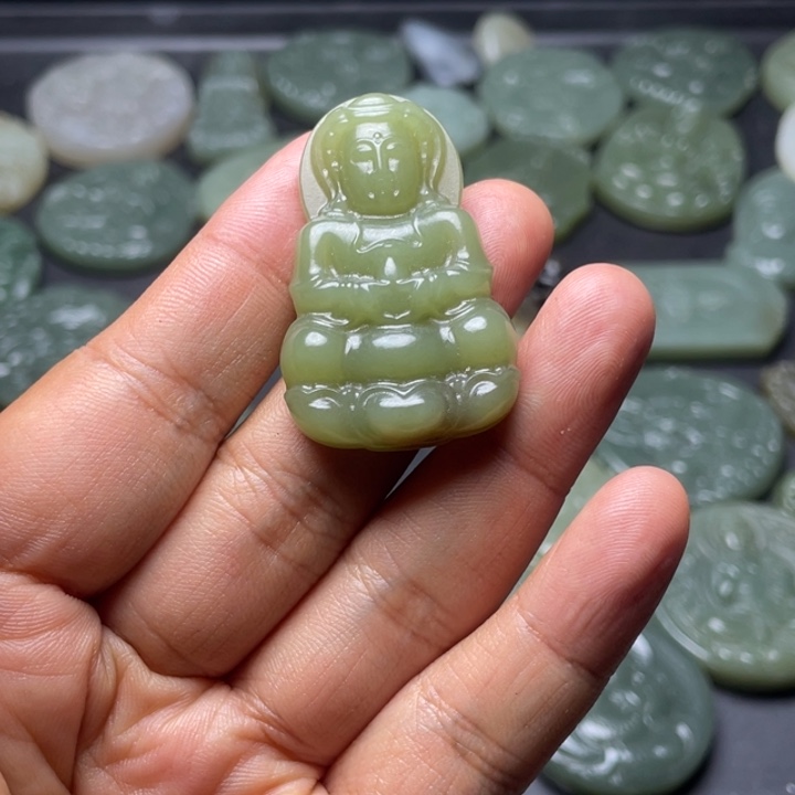 未镶嵌和田玉珠宝半成品