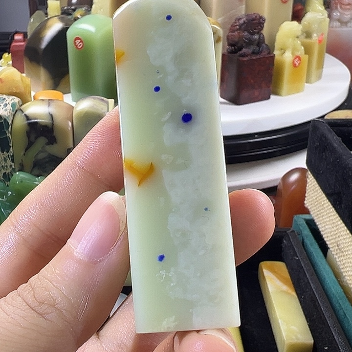 青田石青田石封门石蓝星