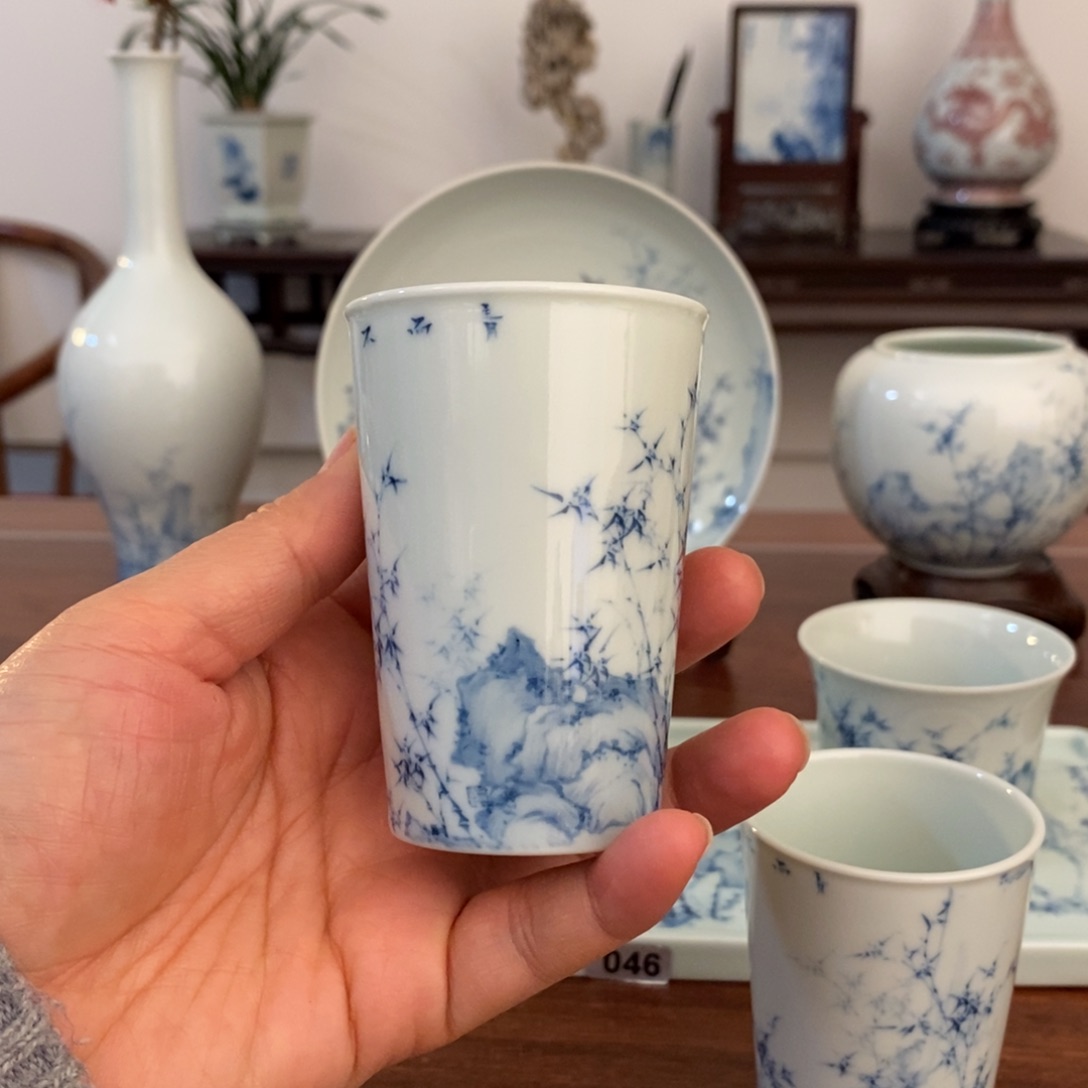 徐*生景德镇陶瓷艺术茶器单杯