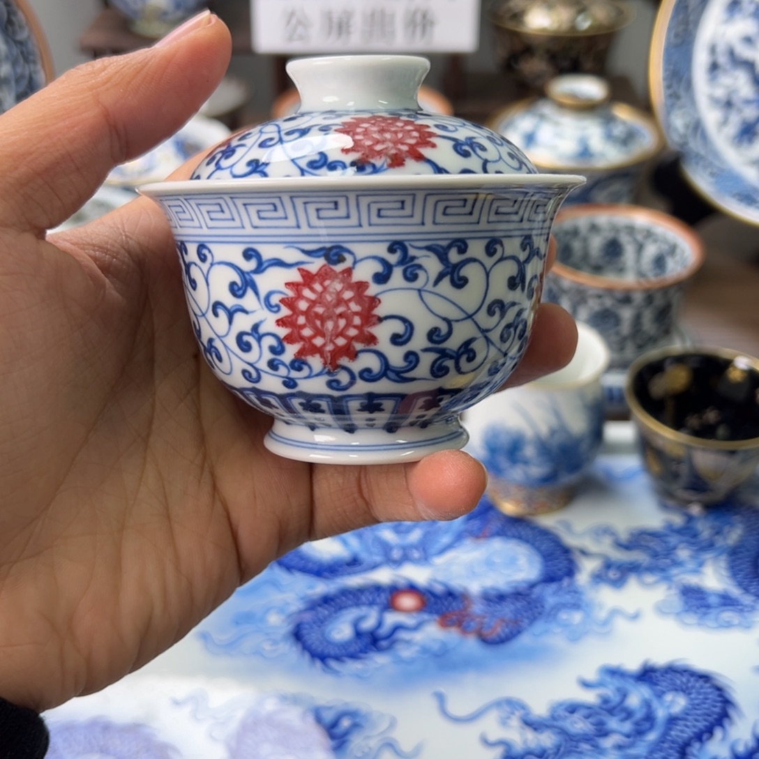 化***曦景德镇手工手绘陶瓷