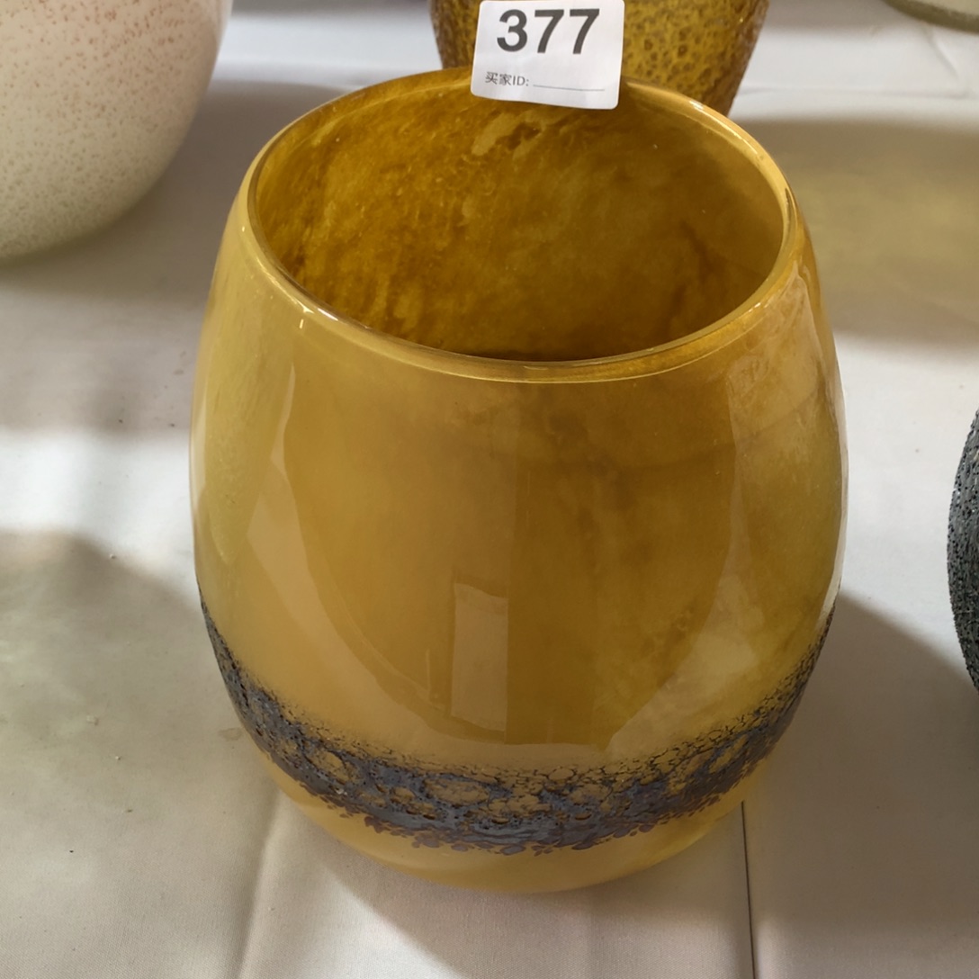 琉璃高19 口12.5厘米