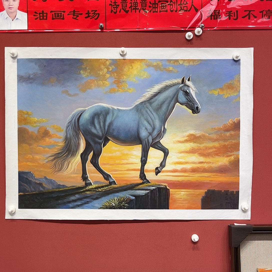 油画刘文桂油画作品