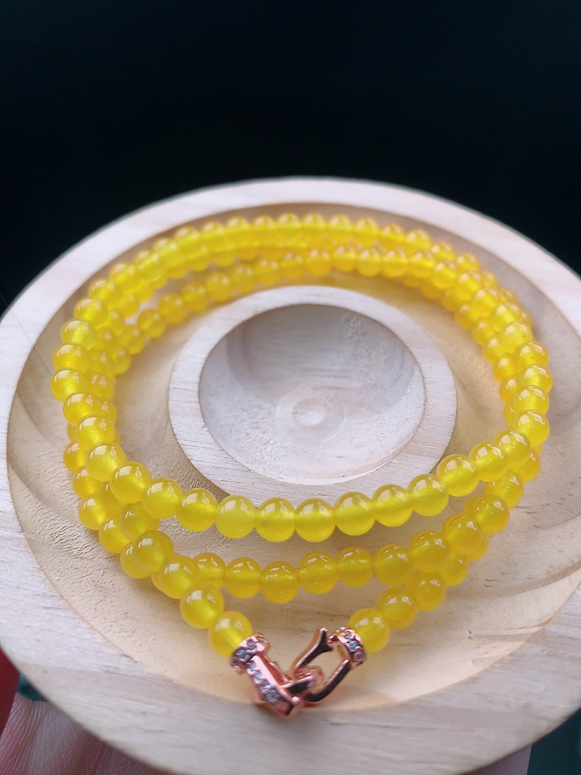 卡4+冰黄翡单珠（拍一发一 链接是单颗的价 多样性发其一）