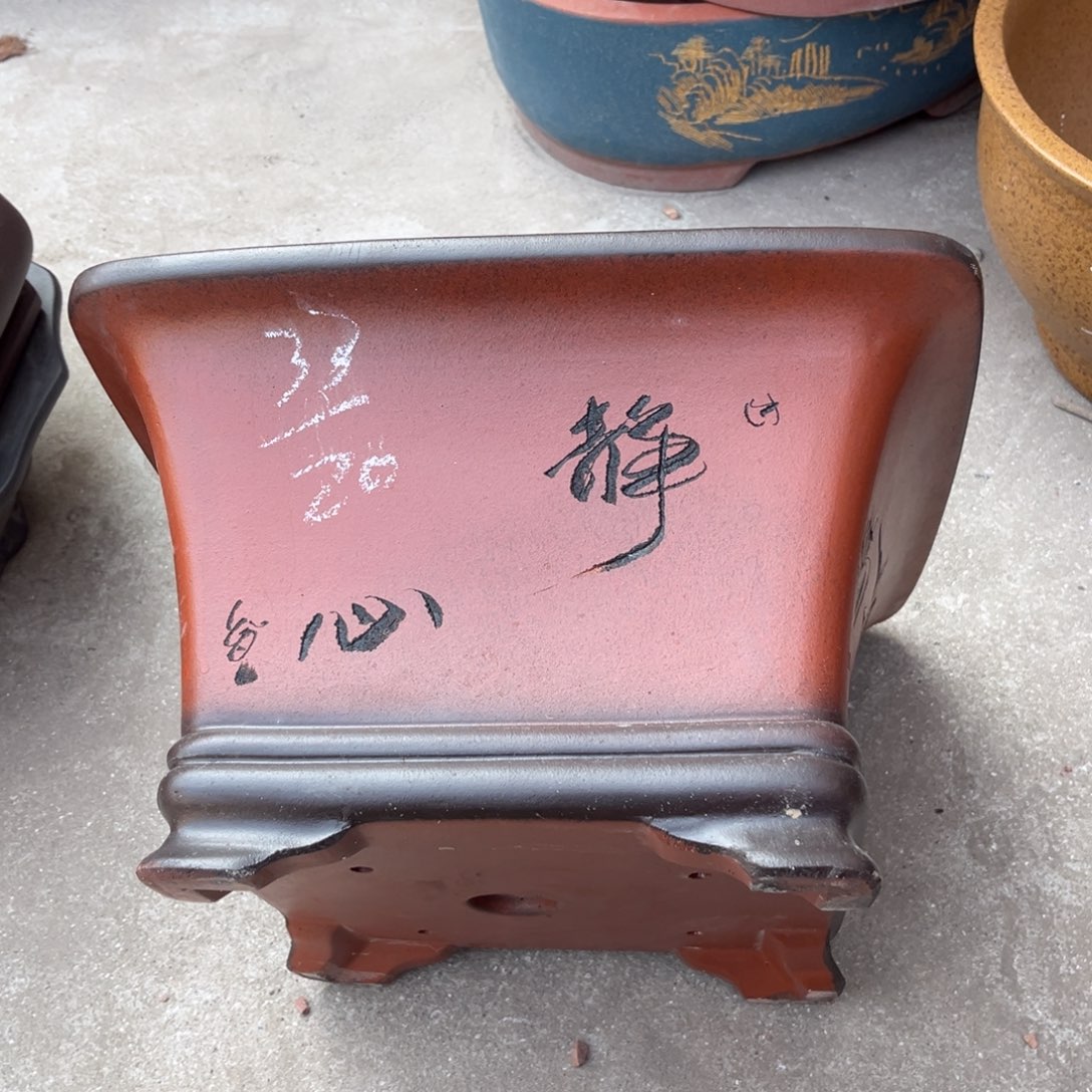 紫砂花盆盆景艺术