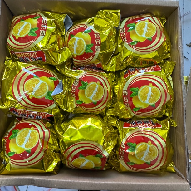 葡萄柚一箱9粒装