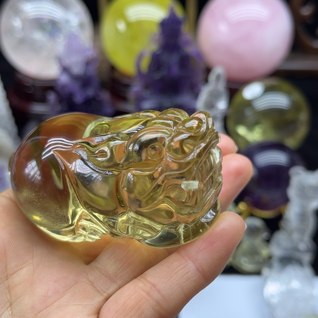 水晶水晶摆件未镶嵌诗*
