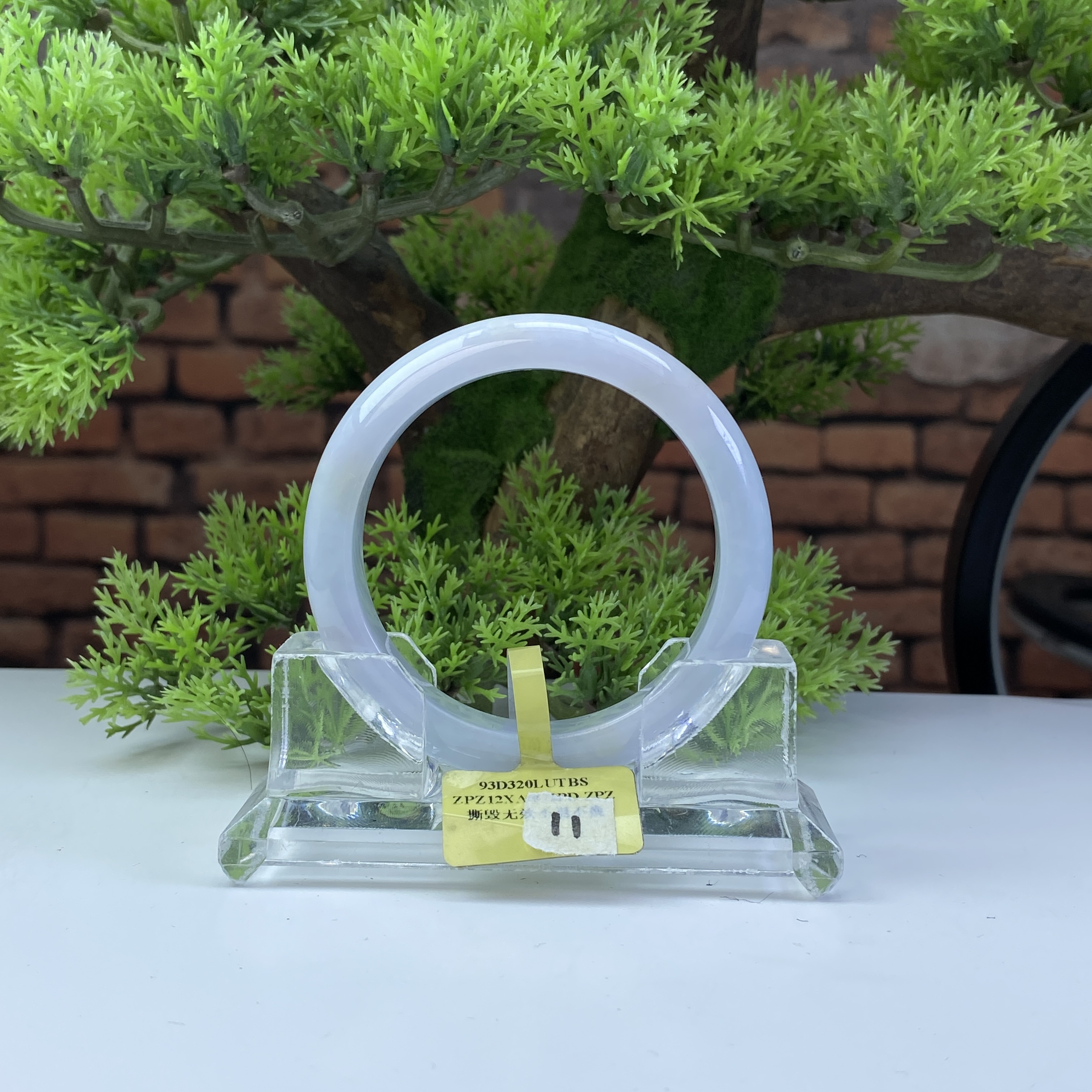 58【刀客砍价王】心心天然缅甸A货翡翠手镯J11