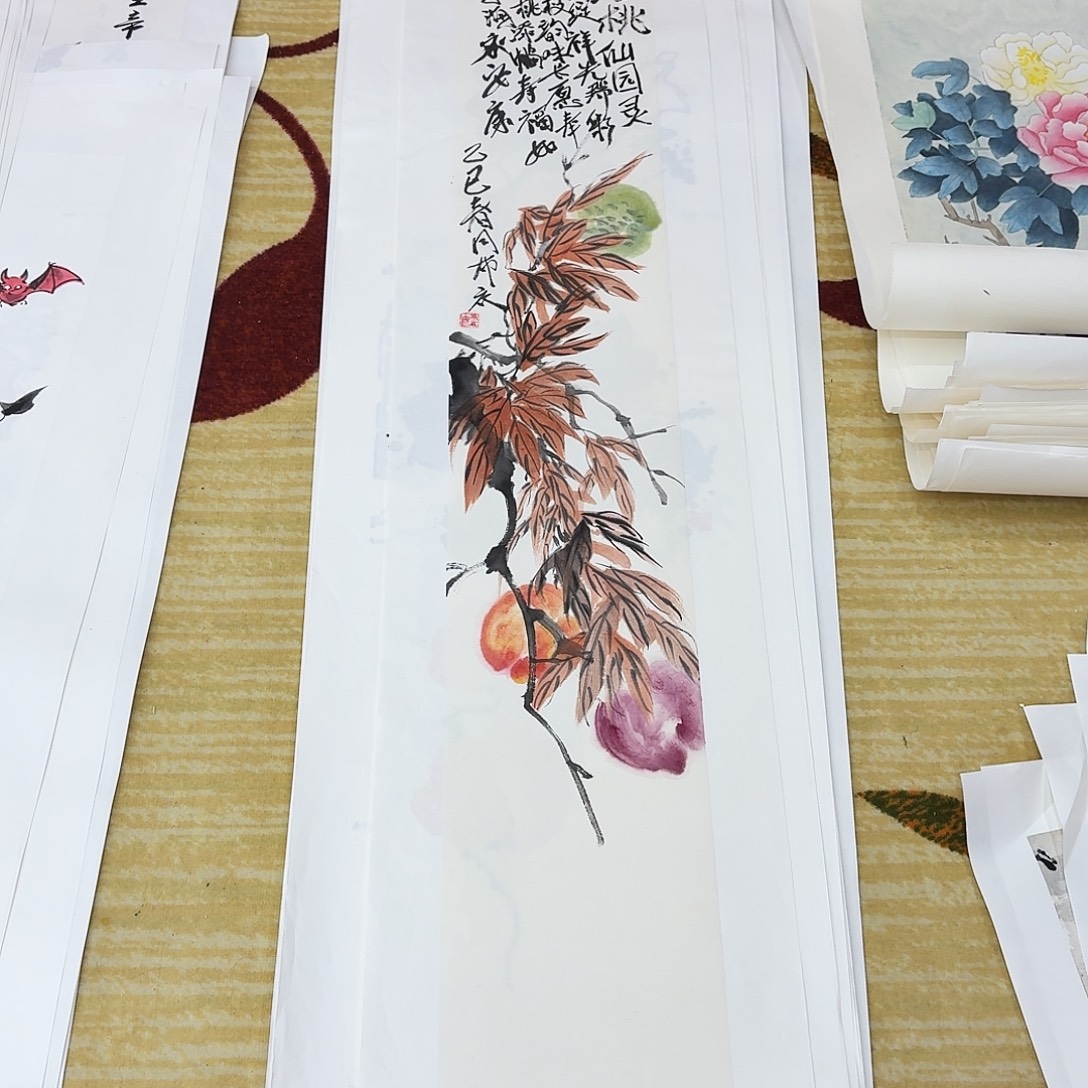 国画138.23手绘作品