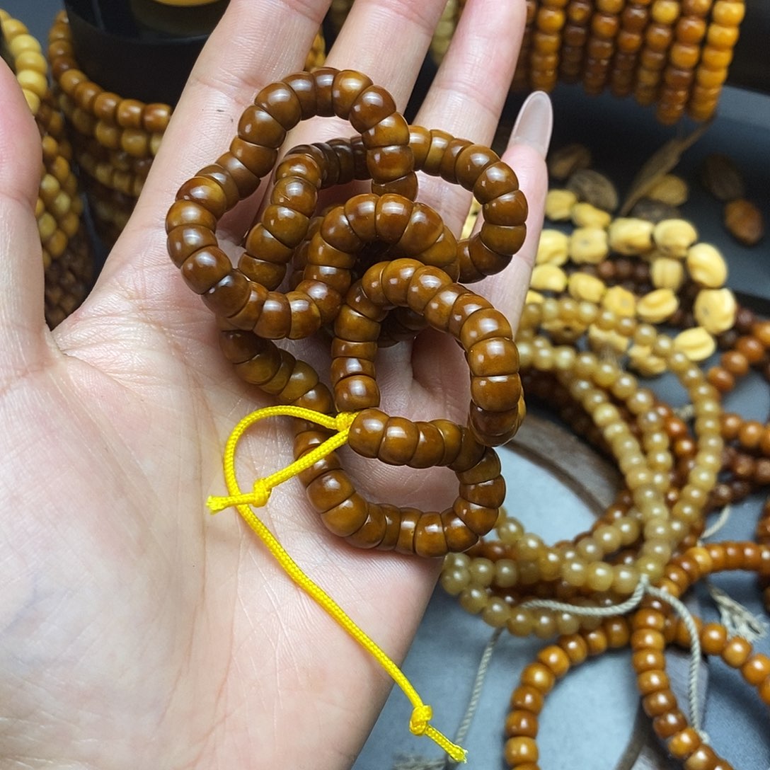 龙眼菩提手串龙脊菩提直切大肠卡8 有缩尺