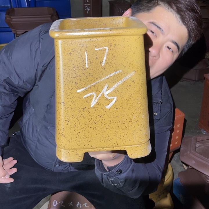 紫砂花盆紫砂等传统