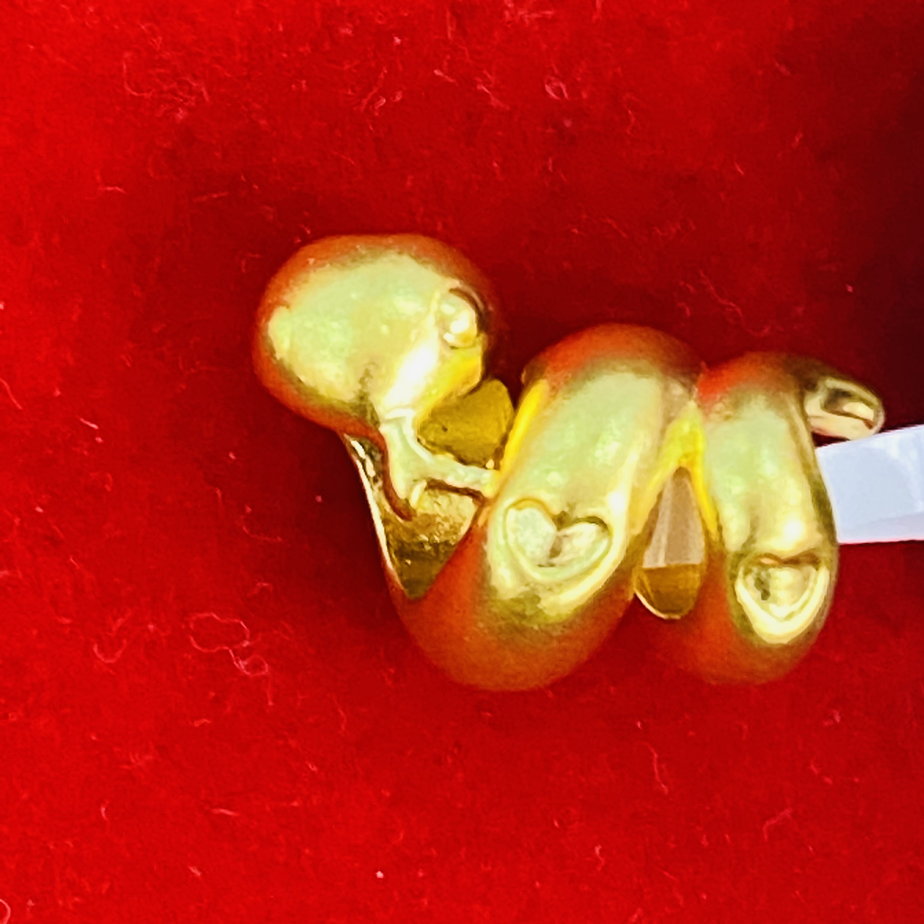 【莹莹专享】足金999 卷卷蛇吊坠 0.45 GP