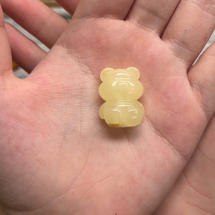 裸石琥珀未镶嵌天然蜜蜡配件