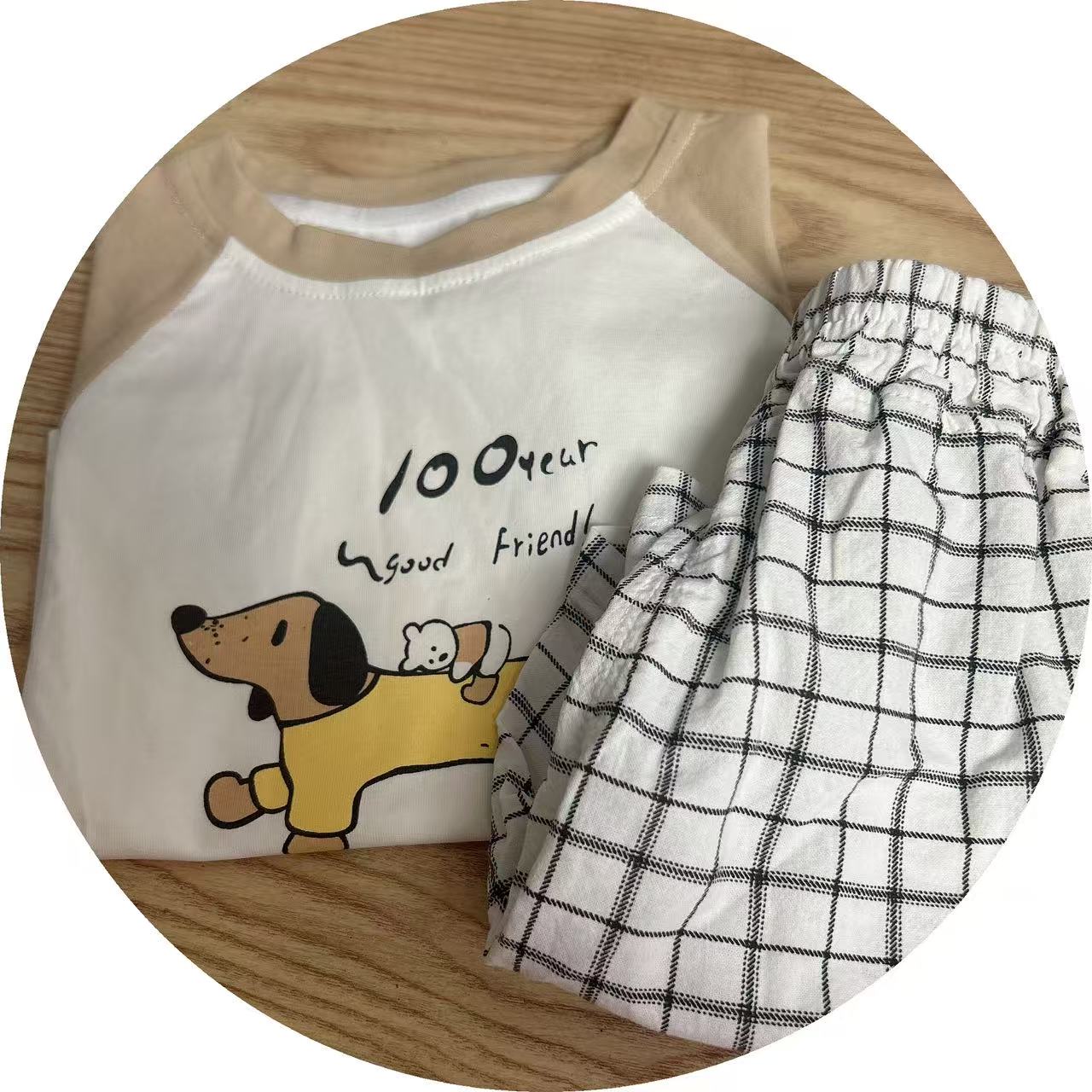 麦咭儿童短袖套装