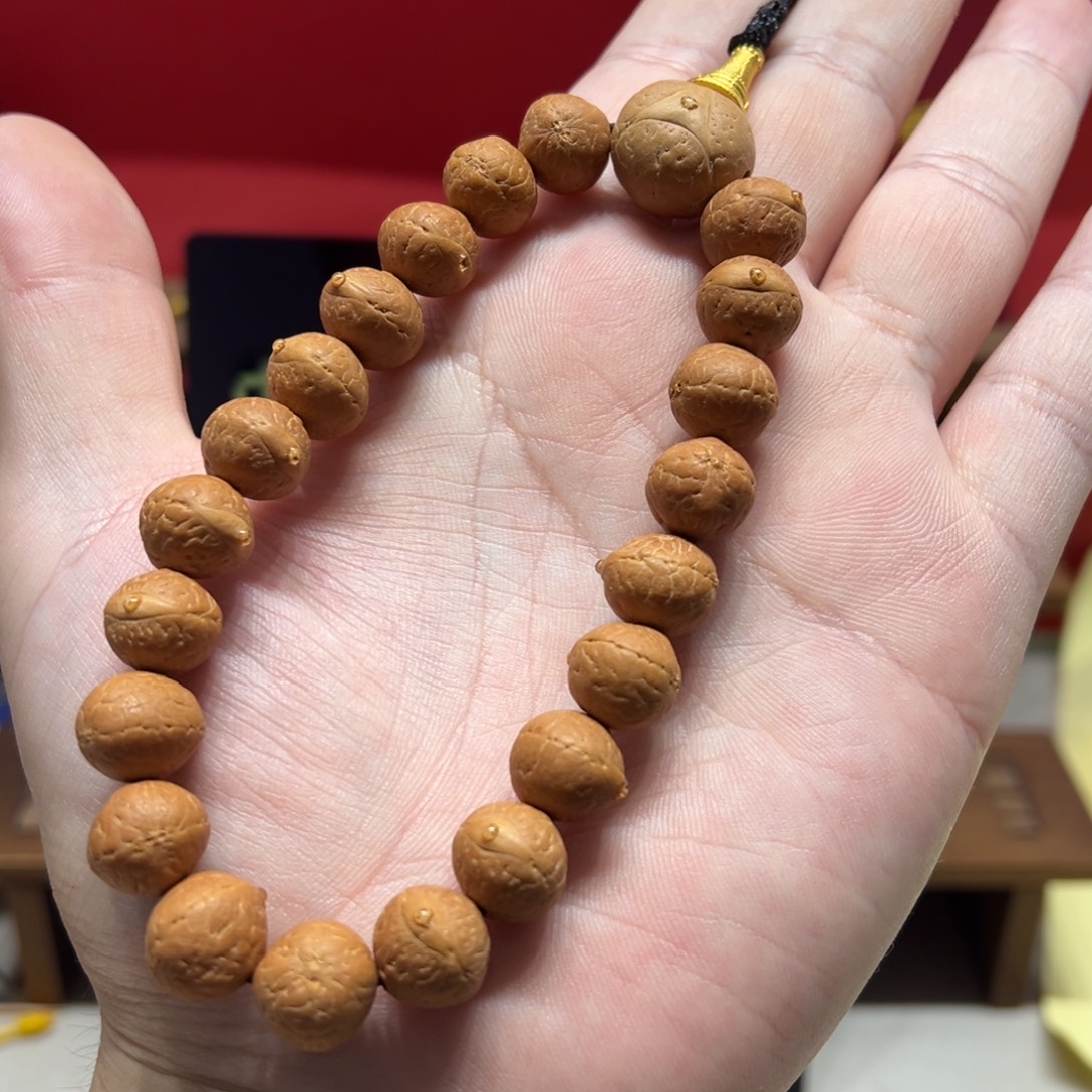 手串凤眼菩提12mm尼泊尔凤眼菩提单圈
