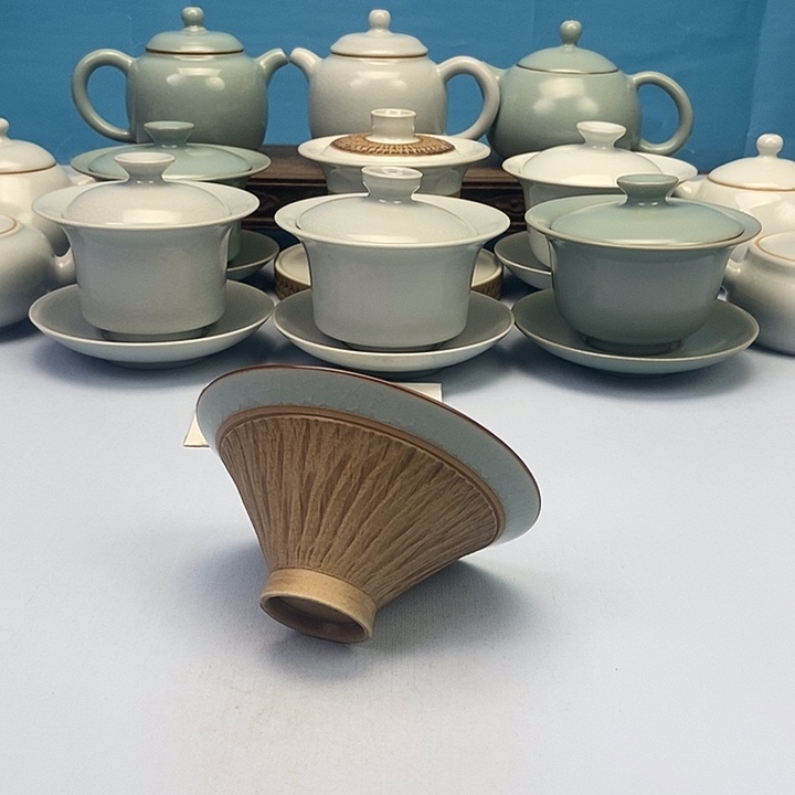 杯重工跳刀冰片抖笠杯矿原釉原产地