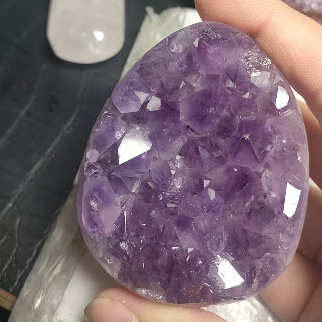 紫水晶原石家居摆件