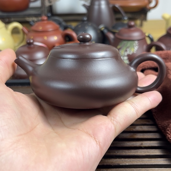 紫砂茶壶原矿紫砂半手工制作