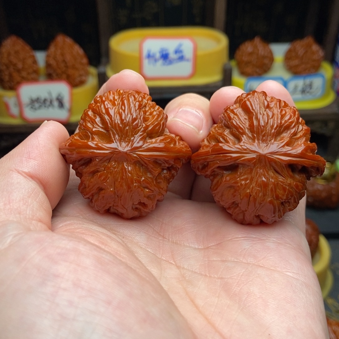 文玩核桃吊坠41磨盘