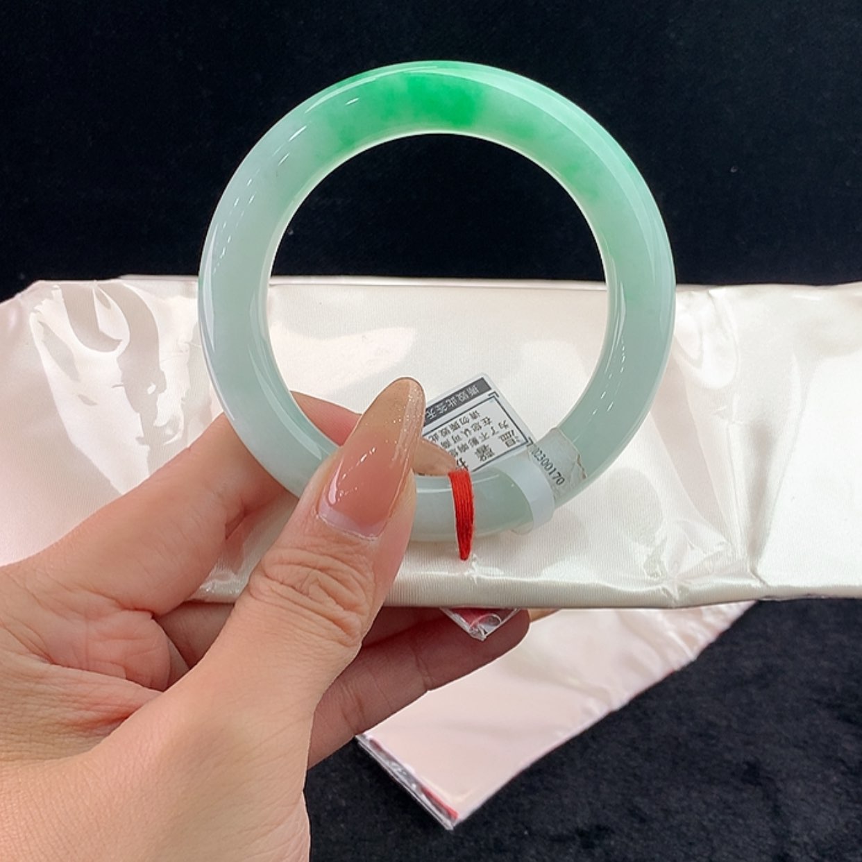 【闪购商品】未镶嵌手镯翡翠圆58