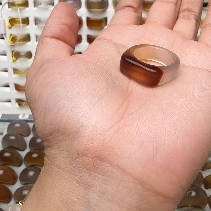 W***_玛瑙/玉髓未镶嵌戒圈