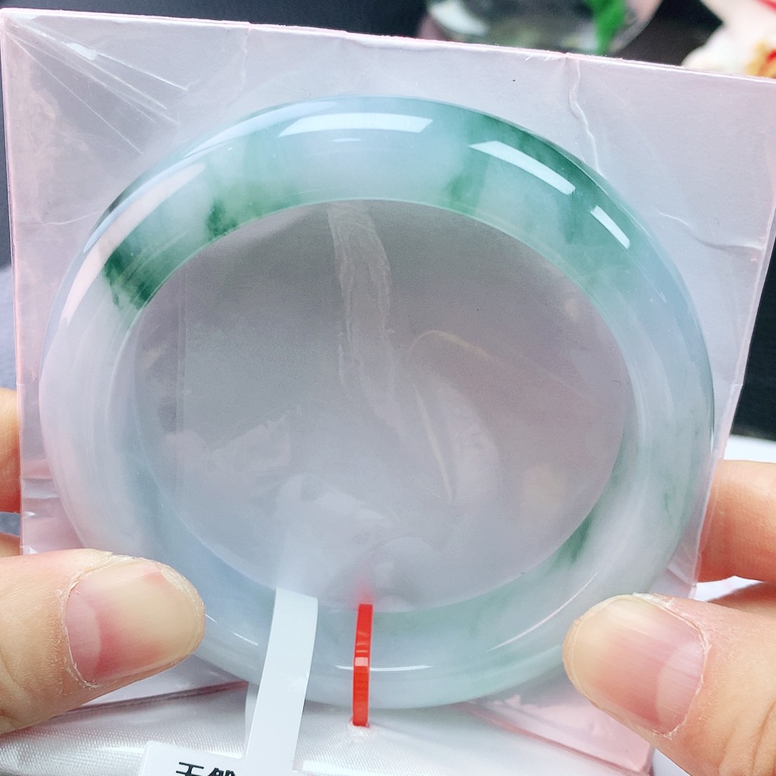 未镶嵌手镯翡翠56圈