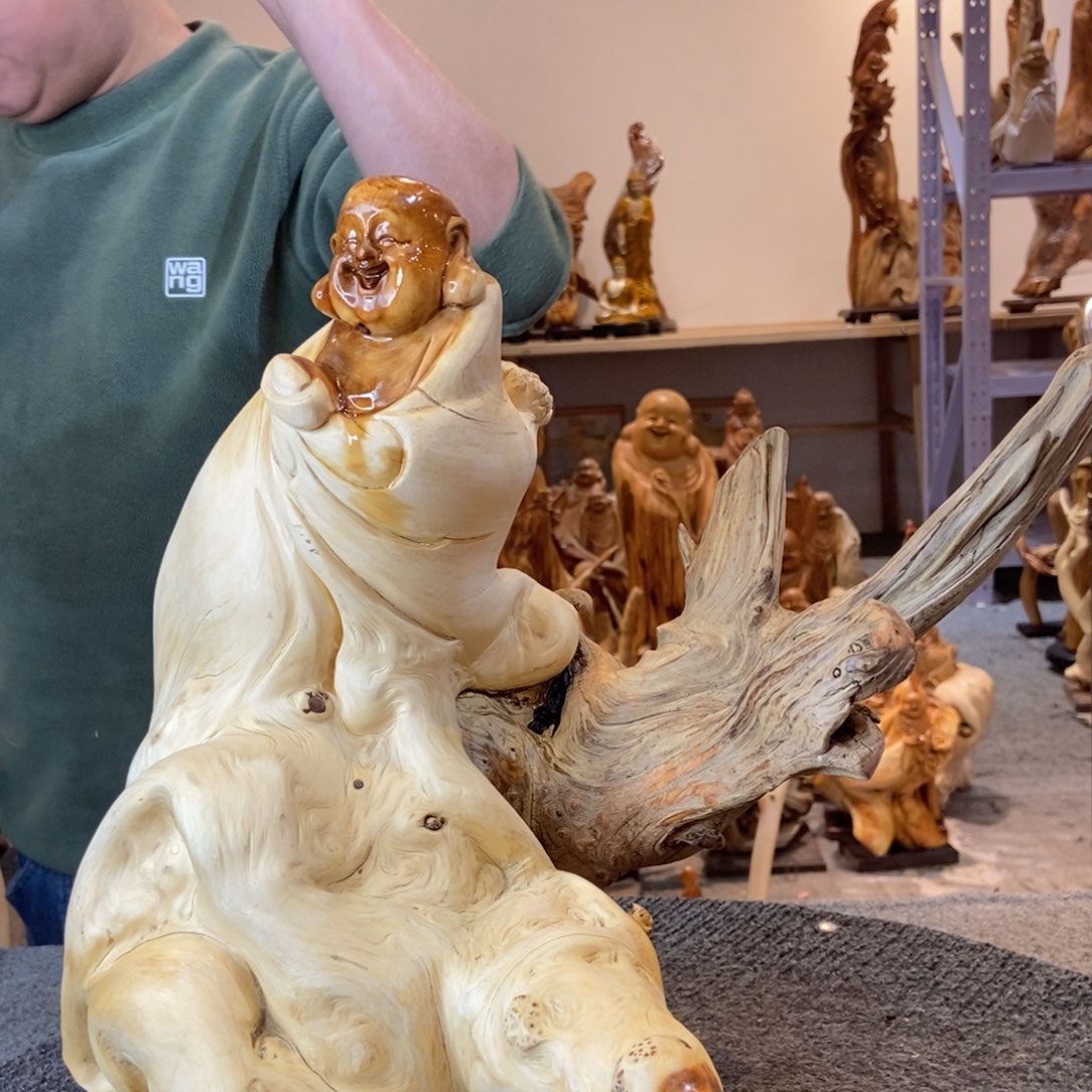 柏木（崖柏）太行崖柏根雕摆件