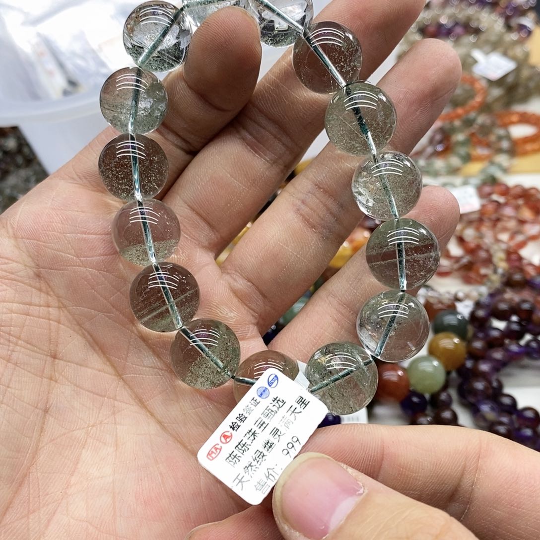 水晶手链未镶嵌天然