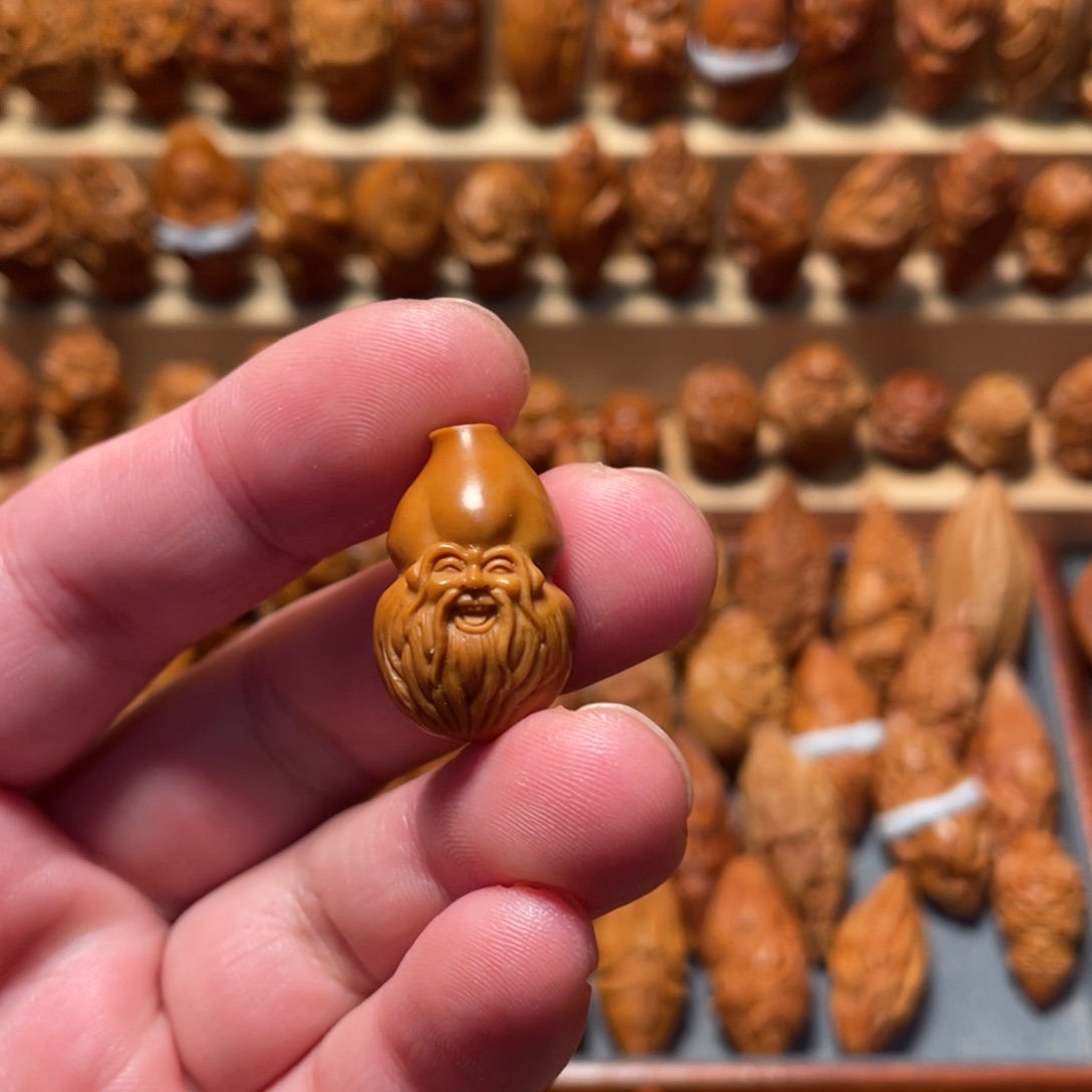 橄榄核吊坠葫芦爷爷