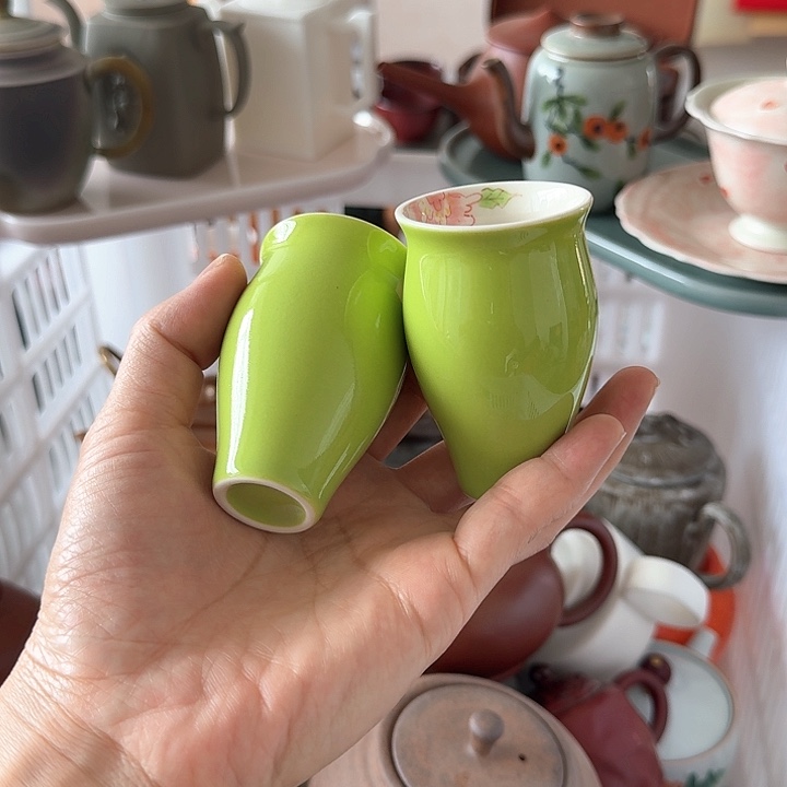 微瑕陶瓷茶具茶杯茶壶