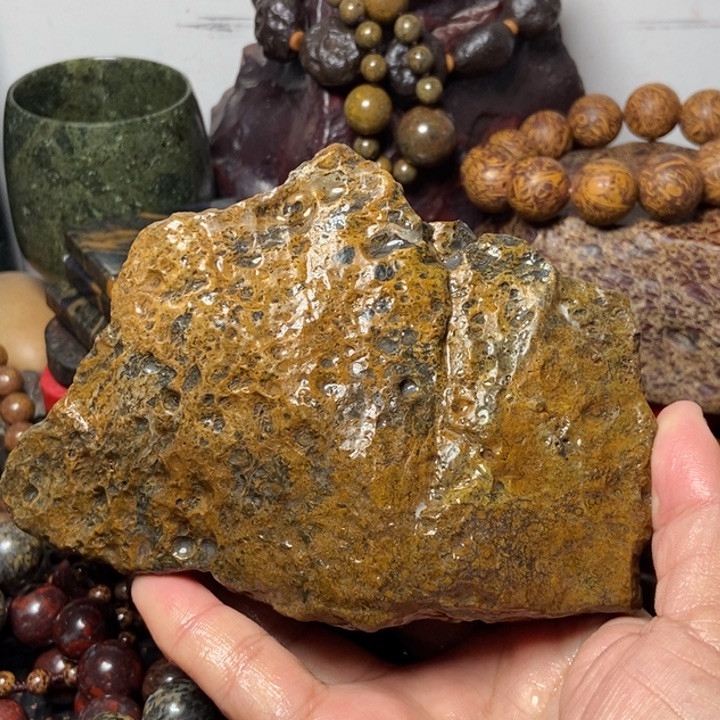 纯铜石英石起细胞舍利能量养生石