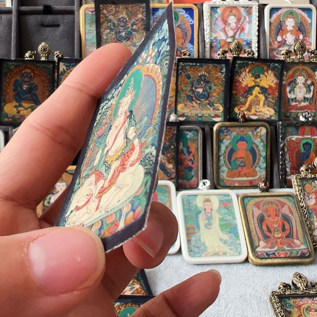 装裱画S****航西藏唐卡。，，，，，，，