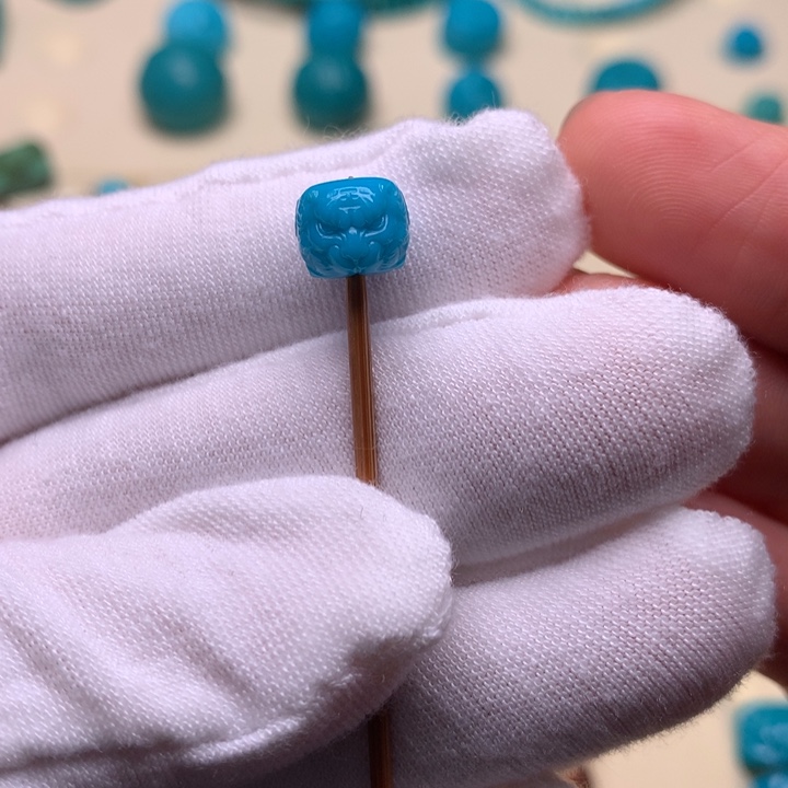 绿松石老虎8未镶嵌