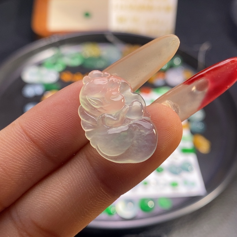 【闪购商品】翡翠挂件未镶嵌仙子